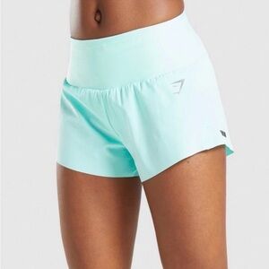 Gymshark Mint Green Athletic Shorts